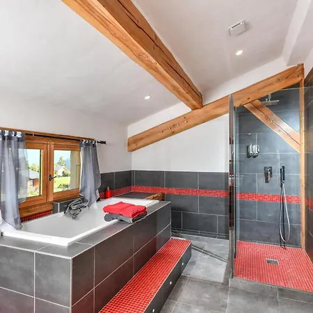 Vielyterra - De Gamme - Domaine Du Mont Blanc בקתה סן-ג'רבה-לה-באן